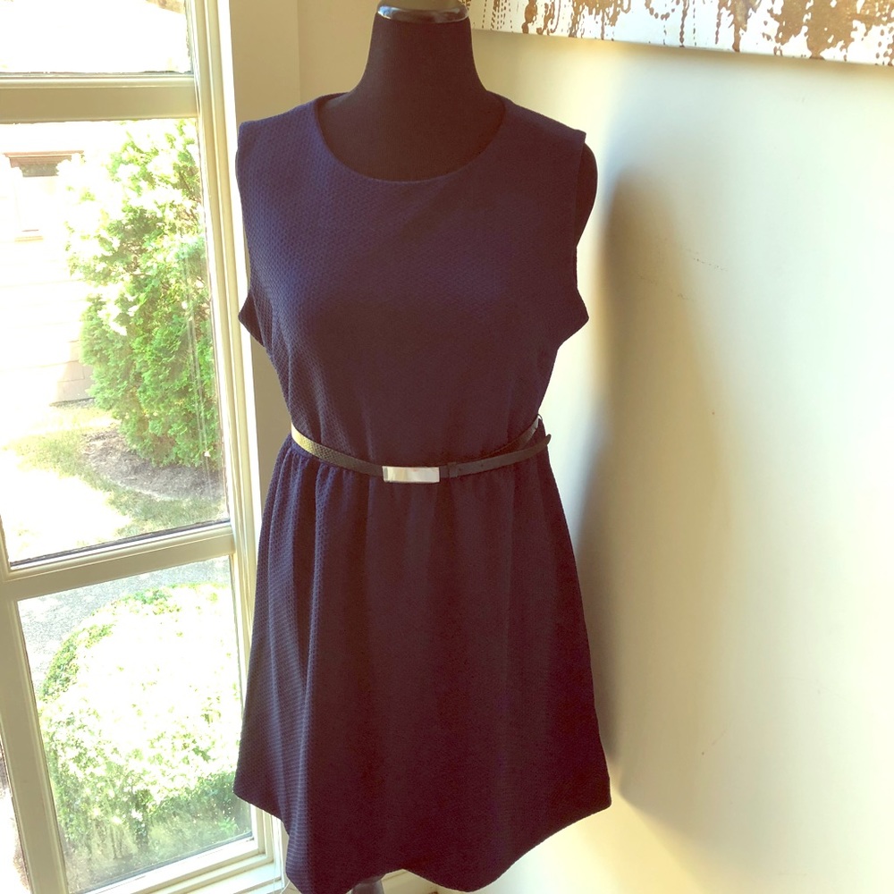 NWT Navy He Said She Said Dress by Daisy Fuentes💝